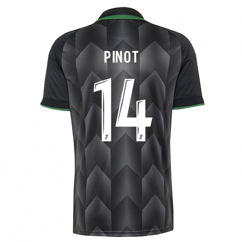 Danxen Homem Camisola Laurine Pinot #14 Branco Preto Verde Alternativa 2026/27 Camisa Brasil