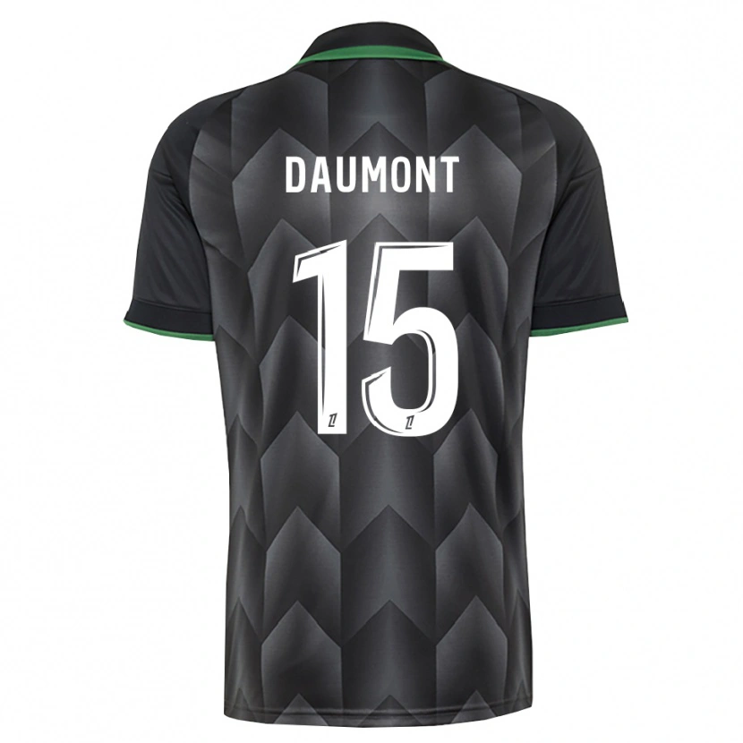 Danxen Homem Camisola Camille Daumont #15 Branco Preto Verde Alternativa 2026/27 Camisa Brasil