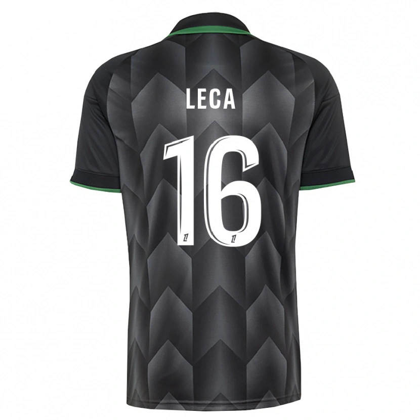 Danxen Homem Camisola Jean-Louis Leca #16 Branco Preto Verde Alternativa 2026/27 Camisa Brasil