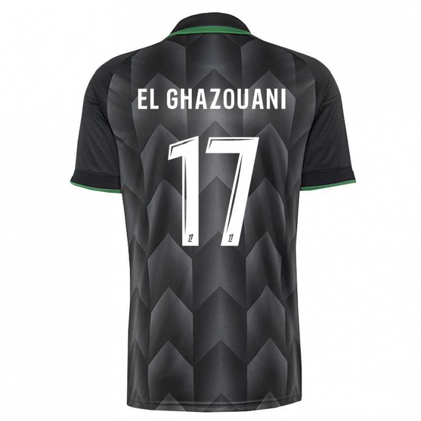 Danxen Homem Camisola Fatima El Ghazouani #17 Branco Preto Verde Alternativa 2026/27 Camisa Brasil