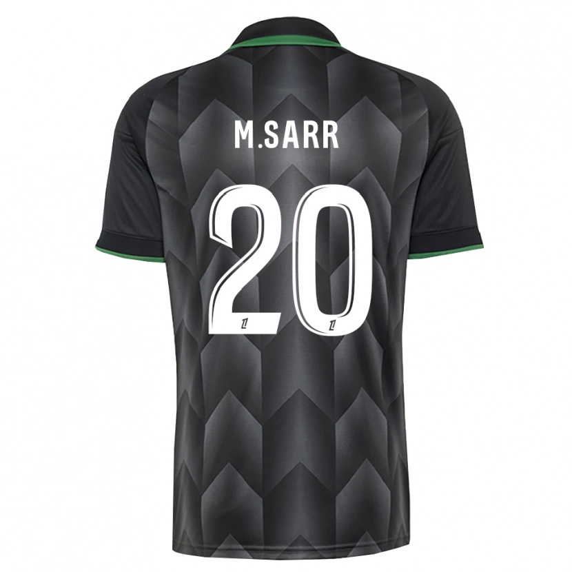 Danxen Homem Camisola Malang Sarr #20 Branco Preto Verde Alternativa 2026/27 Camisa Brasil