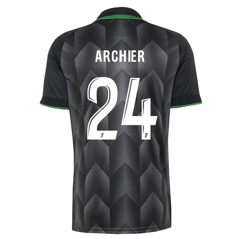 Danxen Homem Camisola Louann Archier #24 Branco Preto Verde Alternativa 2026/27 Camisa Brasil
