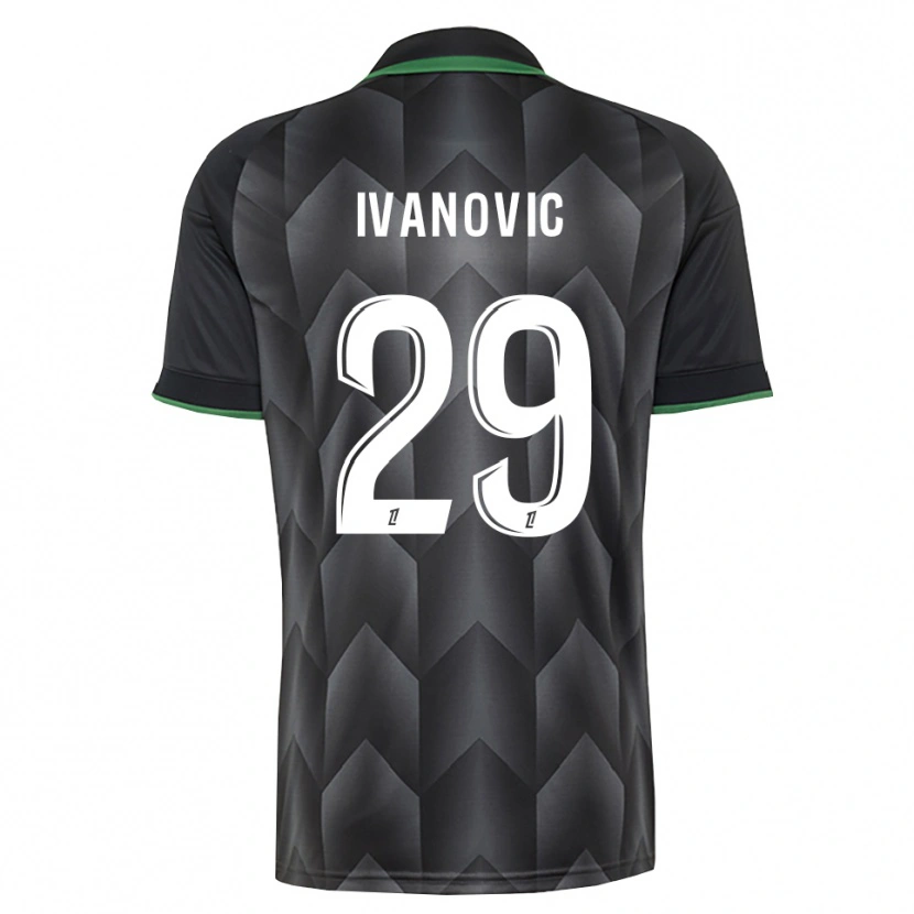 Danxen Homem Camisola Franjo Ivanović #29 Branco Preto Verde Alternativa 2026/27 Camisa Brasil