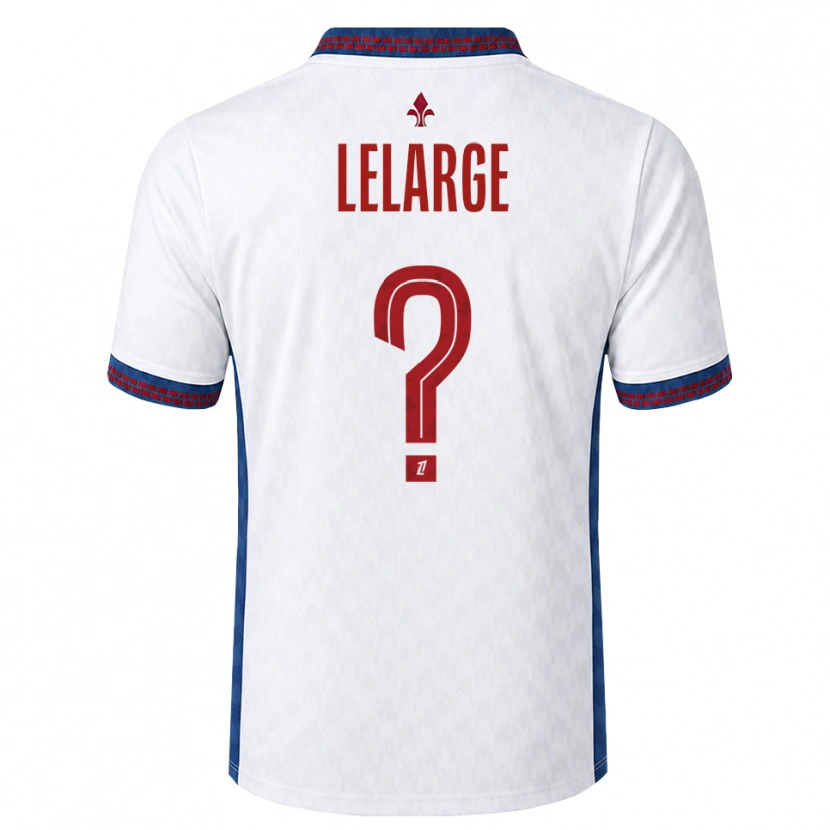Danxen Homem Camisola Claire Lelarge #0 Vermelho Branco Azul Alternativa 2026/27 Camisa Brasil