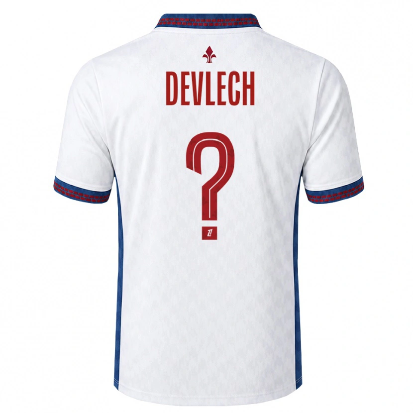 Danxen Homem Camisola Gwenaëlle Devleesschauwer #0 Vermelho Branco Azul Alternativa 2026/27 Camisa Brasil
