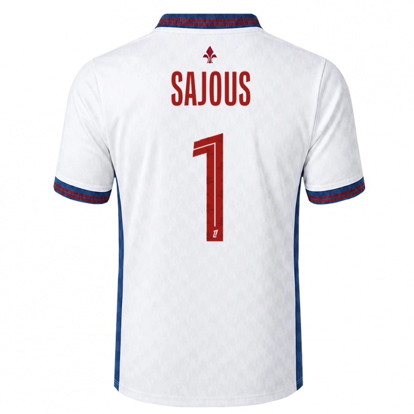 Danxen Homem Camisola Thomas Sajous #1 Vermelho Branco Azul Alternativa 2026/27 Camisa Brasil