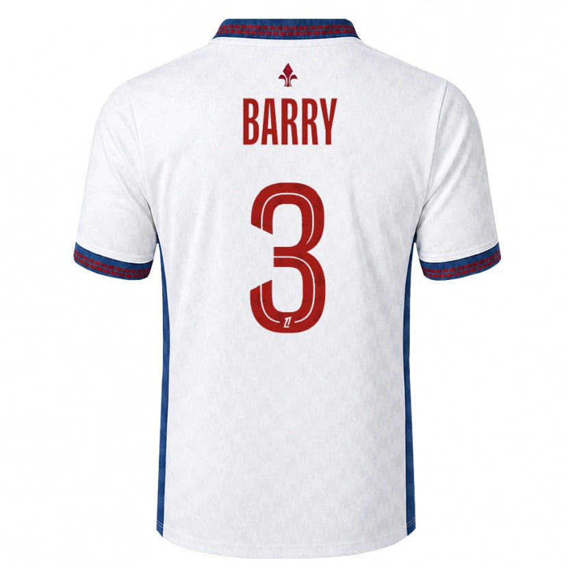 Danxen Homem Camisola Léo Barry #3 Vermelho Branco Azul Alternativa 2026/27 Camisa Brasil