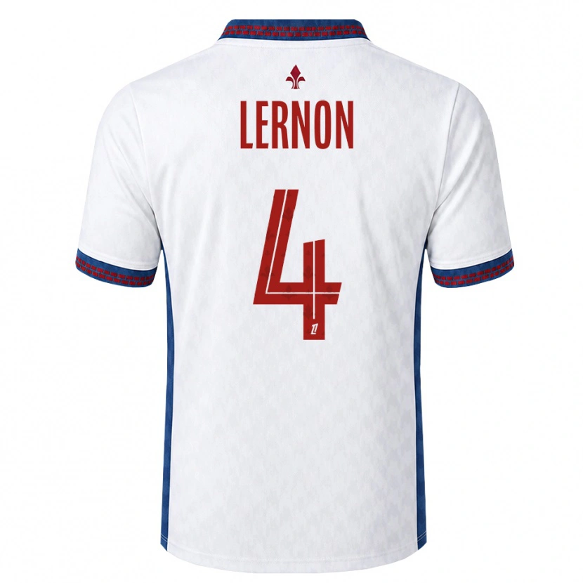 Danxen Homem Camisola Jessica Lernon #4 Vermelho Branco Azul Alternativa 2026/27 Camisa Brasil