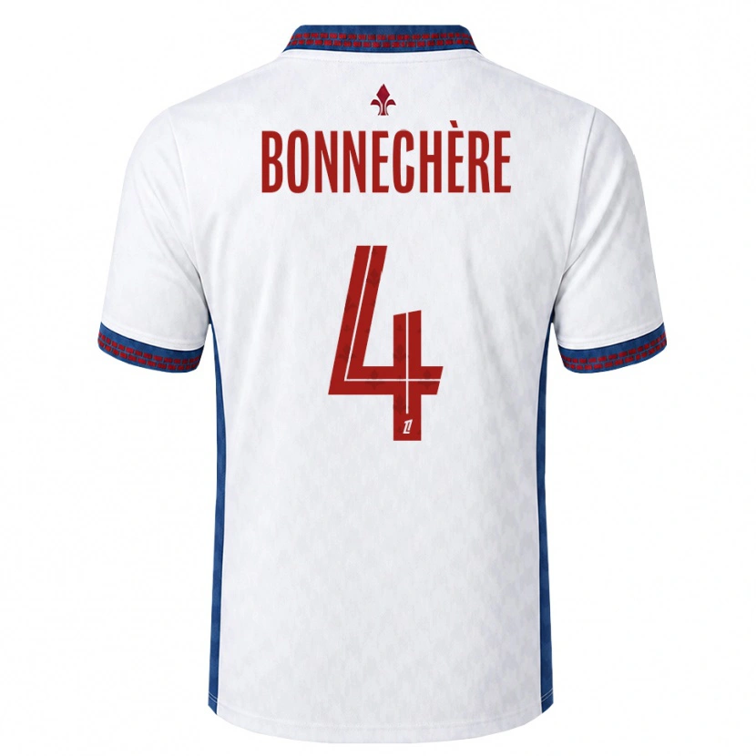 Danxen Homem Camisola Victor Bonnechère #4 Vermelho Branco Azul Alternativa 2026/27 Camisa Brasil
