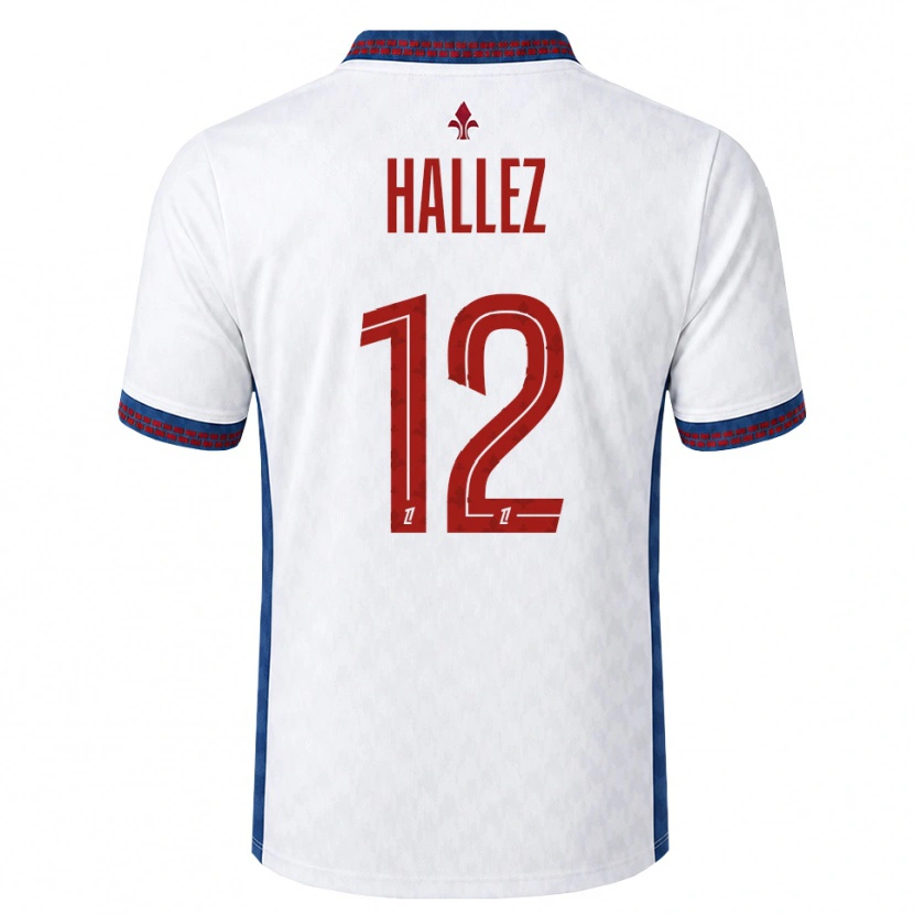Danxen Homem Camisola Alexis Hallez #12 Vermelho Branco Azul Alternativa 2026/27 Camisa Brasil