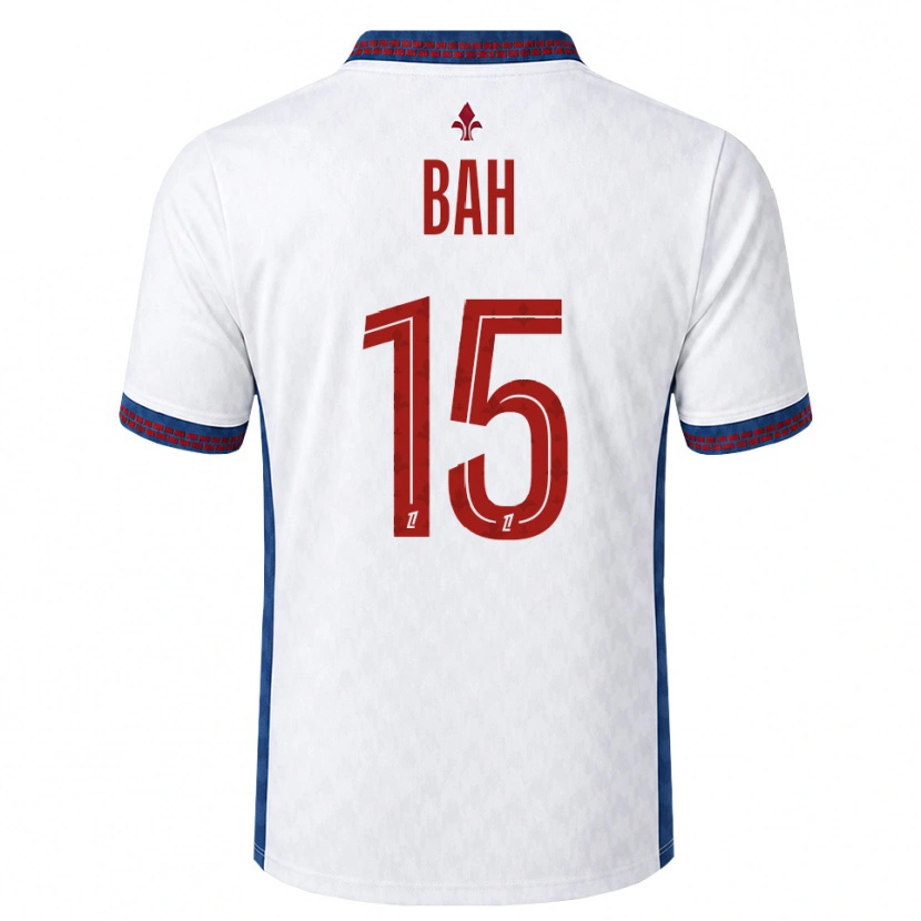 Danxen Homem Camisola Oury Bah #15 Vermelho Branco Azul Alternativa 2026/27 Camisa Brasil