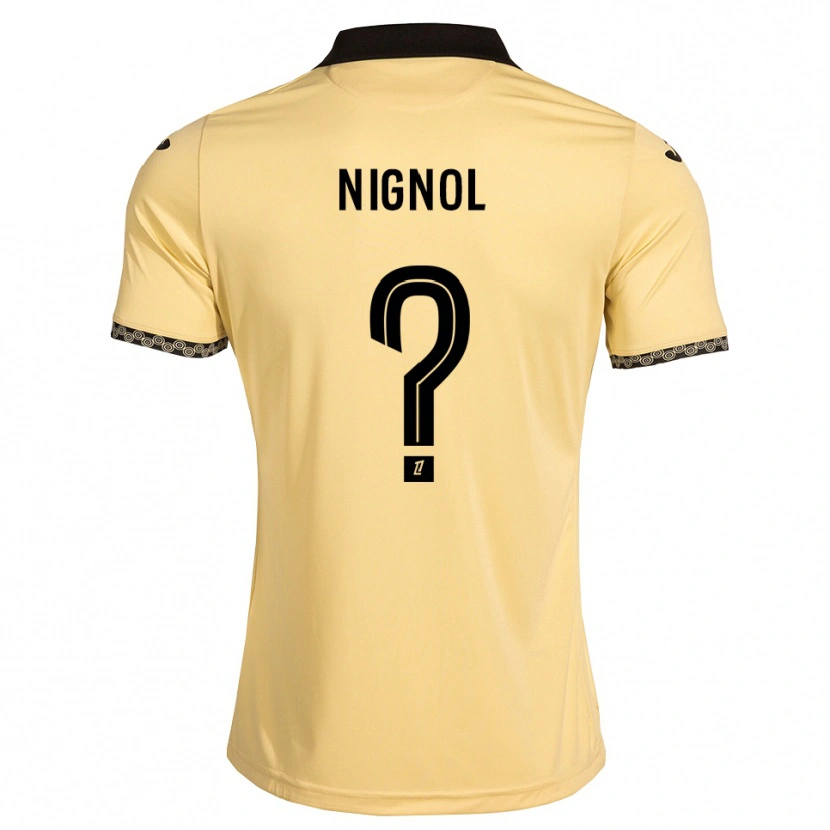 Danxen Homem Camisola Vincent Nignol #0 Branco Navajo Preto Alternativa 2026/27 Camisa Brasil