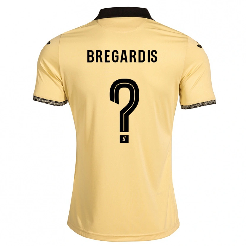 Danxen Homem Camisola Tom Bregardis #0 Branco Navajo Preto Alternativa 2026/27 Camisa Brasil