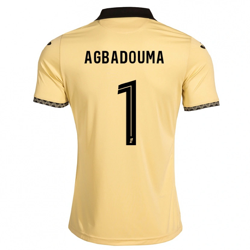 Danxen Homem Camisola Mathys Agbadouma #1 Branco Navajo Preto Alternativa 2026/27 Camisa Brasil