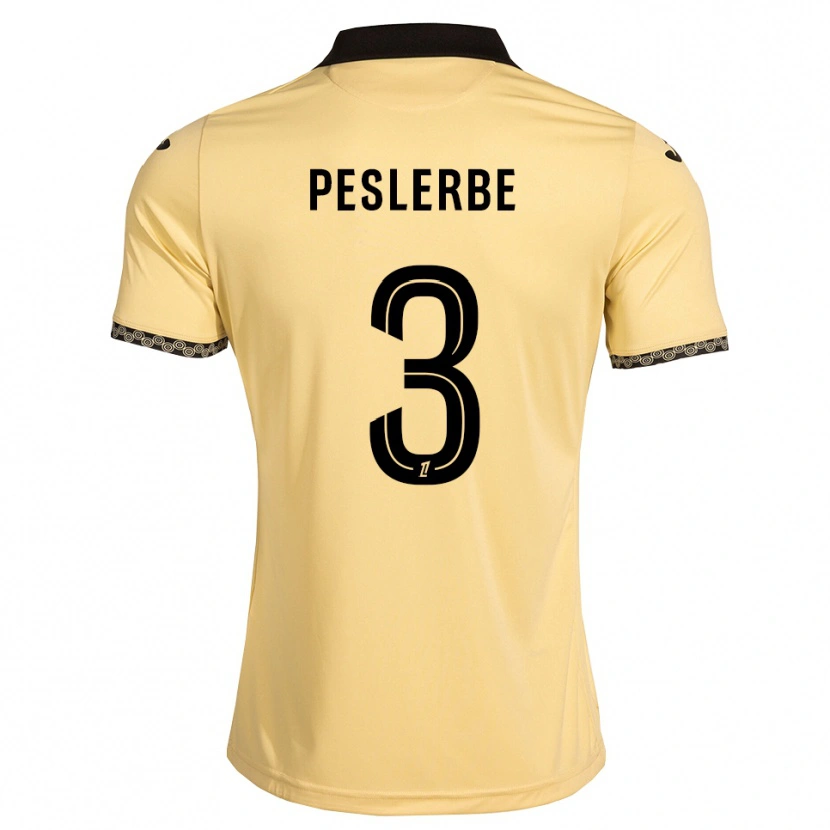 Danxen Homem Camisola Thomas Peslerbe #3 Branco Navajo Preto Alternativa 2026/27 Camisa Brasil