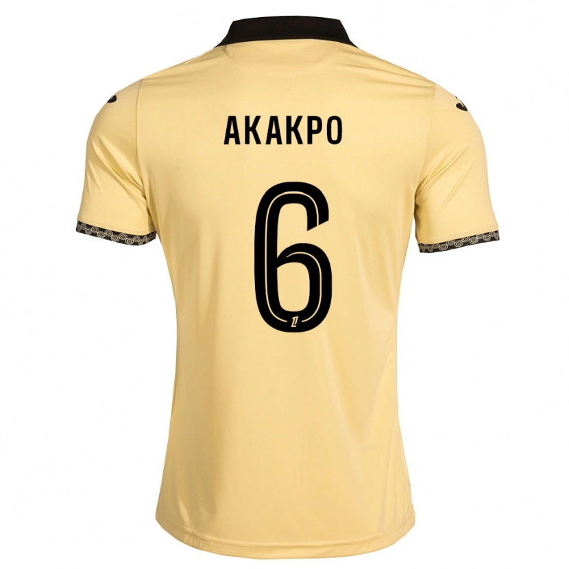 Danxen Homem Camisola Izak Akakpo #6 Branco Navajo Preto Alternativa 2026/27 Camisa Brasil