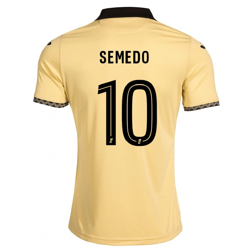 Danxen Homem Camisola Daniel Semedo #10 Branco Navajo Preto Alternativa 2026/27 Camisa Brasil
