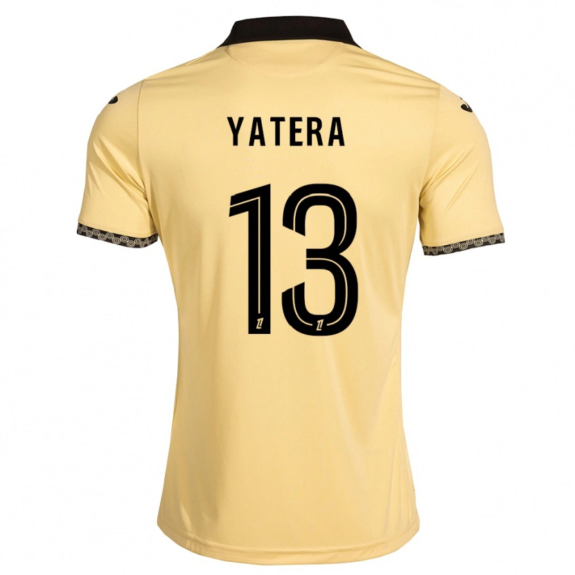 Danxen Homem Camisola Demba Yatera #13 Branco Navajo Preto Alternativa 2026/27 Camisa Brasil