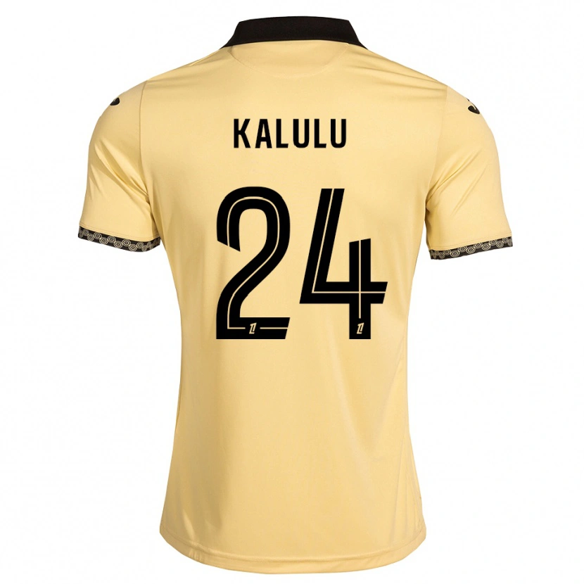 Danxen Homem Camisola Gédéon Kalulu #24 Branco Navajo Preto Alternativa 2026/27 Camisa Brasil
