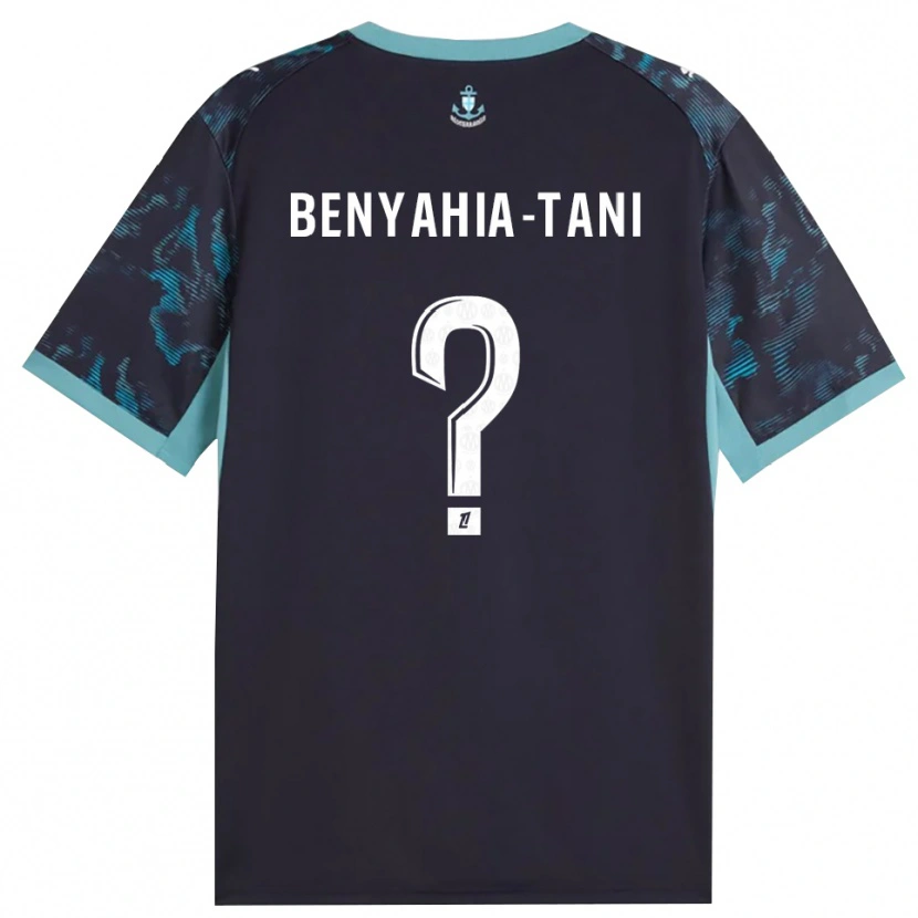 Danxen Homem Camisola Aylan Benyahia-Tani #0 Turquesa Pálida Branco Preto Alternativa 2026/27 Camisa Brasil