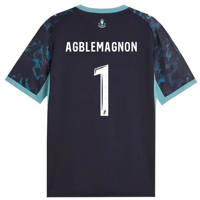 Danxen Homem Camisola Jordan Agblemagnon #1 Turquesa Pálida Branco Preto Alternativa 2026/27 Camisa Brasil