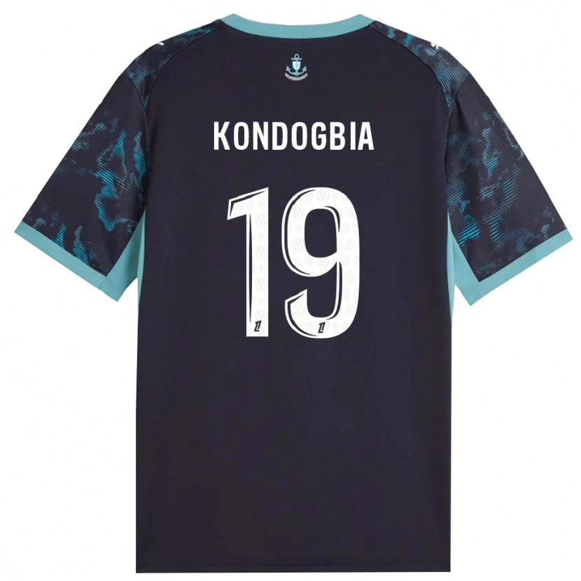 Danxen Homem Camisola Geoffrey Kondogbia #19 Turquesa Pálida Branco Preto Alternativa 2026/27 Camisa Brasil