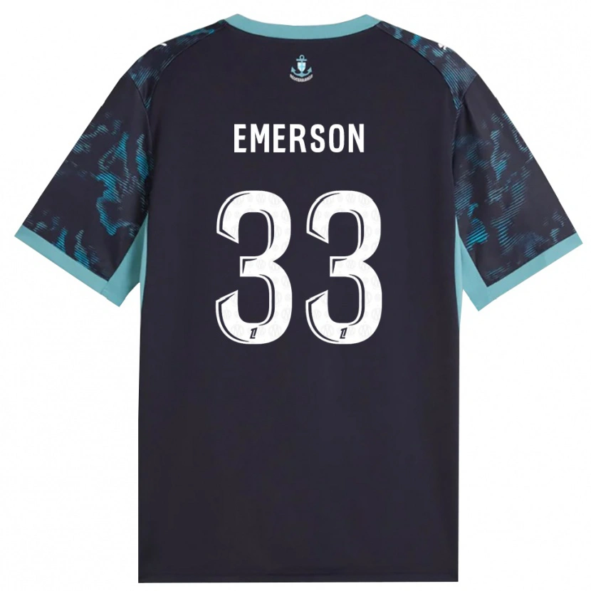 Danxen Homem Camisola Emerson Palmieri Dos Santos #33 Turquesa Pálida Branco Preto Alternativa 2026/27 Camisa Brasil