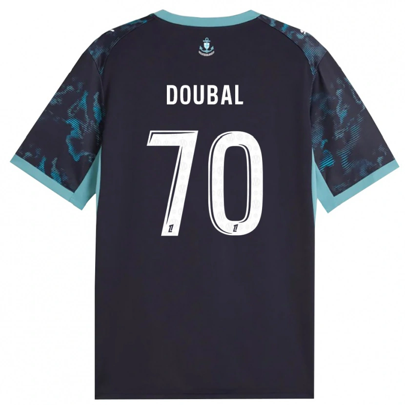 Danxen Homem Camisola Anis Doubal #70 Turquesa Pálida Branco Preto Alternativa 2026/27 Camisa Brasil