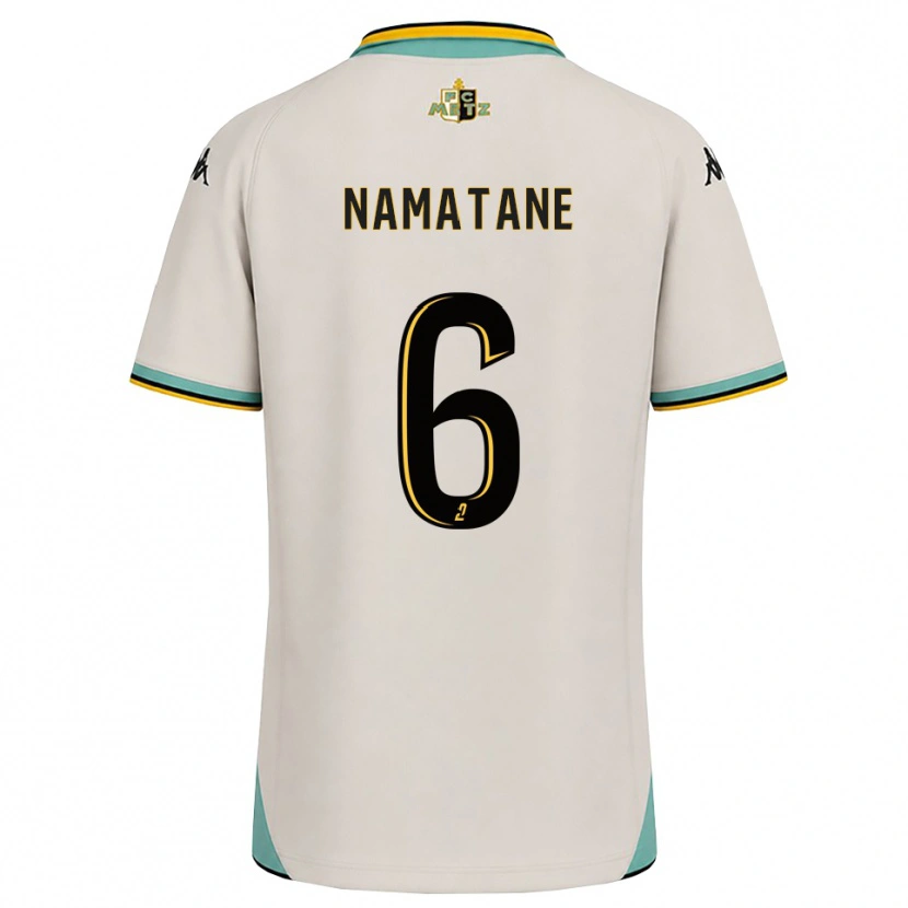 Danxen Homem Camisola Joseph Namatane #6 Branco Floral Preto Alternativa 2026/27 Camisa Brasil