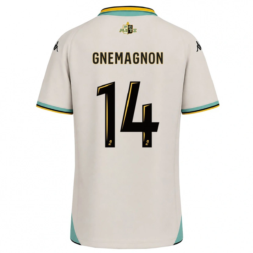 Danxen Homem Camisola Mahi Gnemagnon #14 Branco Floral Preto Alternativa 2026/27 Camisa Brasil