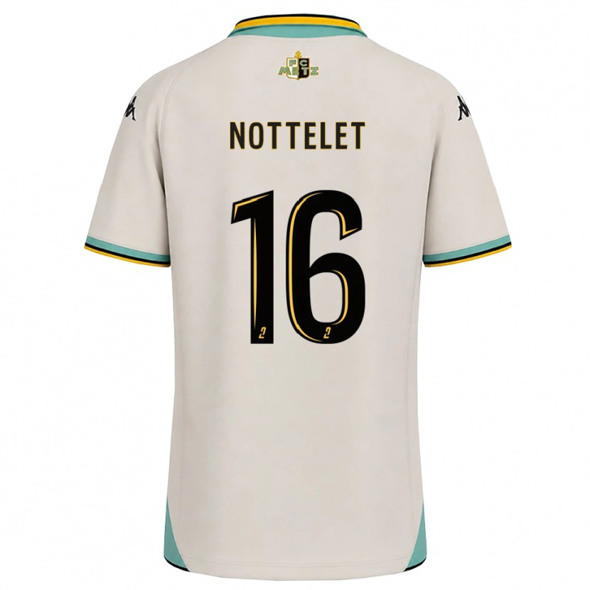 Danxen Homem Camisola Gillian Nottelet #16 Branco Floral Preto Alternativa 2026/27 Camisa Brasil
