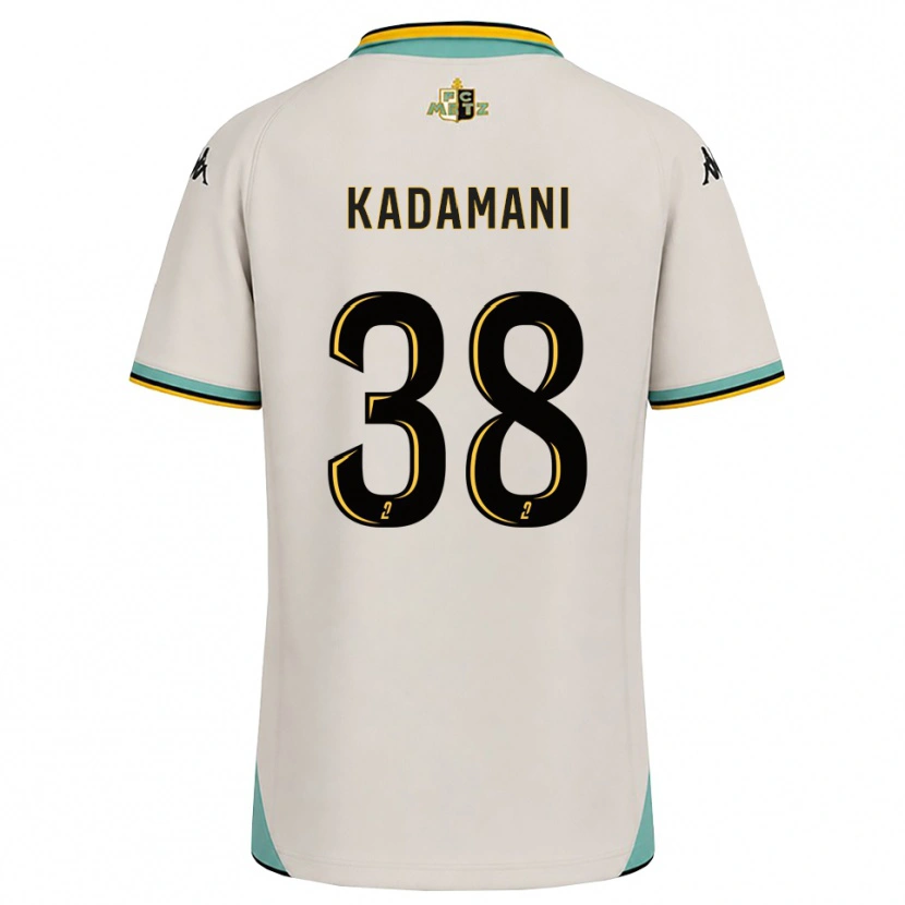 Danxen Homem Camisola Hamza Kadamani #38 Branco Floral Preto Alternativa 2026/27 Camisa Brasil