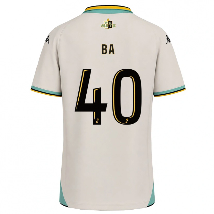 Danxen Homem Camisola Ousmane Ba #40 Branco Floral Preto Alternativa 2026/27 Camisa Brasil