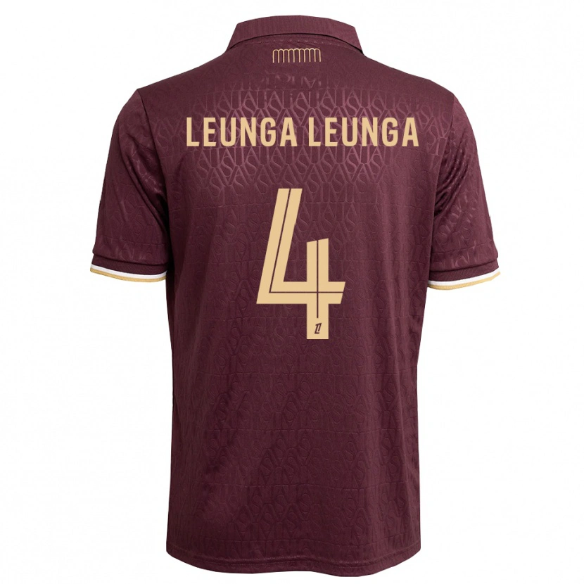 Danxen Homem Camisola Daryl Leunga Leunga #4 Marrom Areia De Castanha Alternativa 2026/27 Camisa Brasil