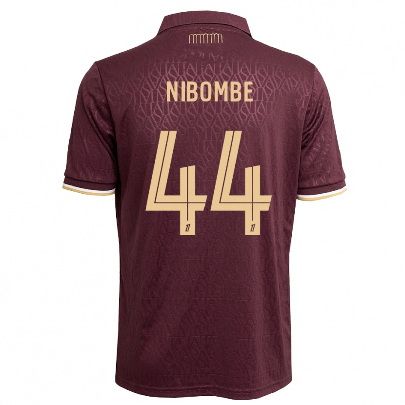 Danxen Homem Camisola Samuel Nibombe #44 Marrom Areia De Castanha Alternativa 2026/27 Camisa Brasil