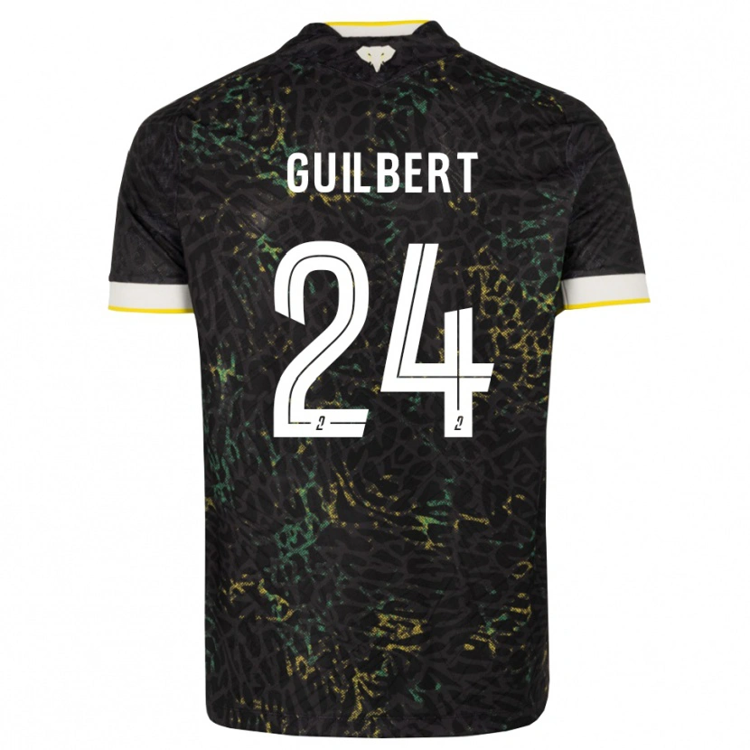 Danxen Homem Camisola Frédéric Guilbert #24 Preto Branco Amarelo Alternativa 2026/27 Camisa Brasil