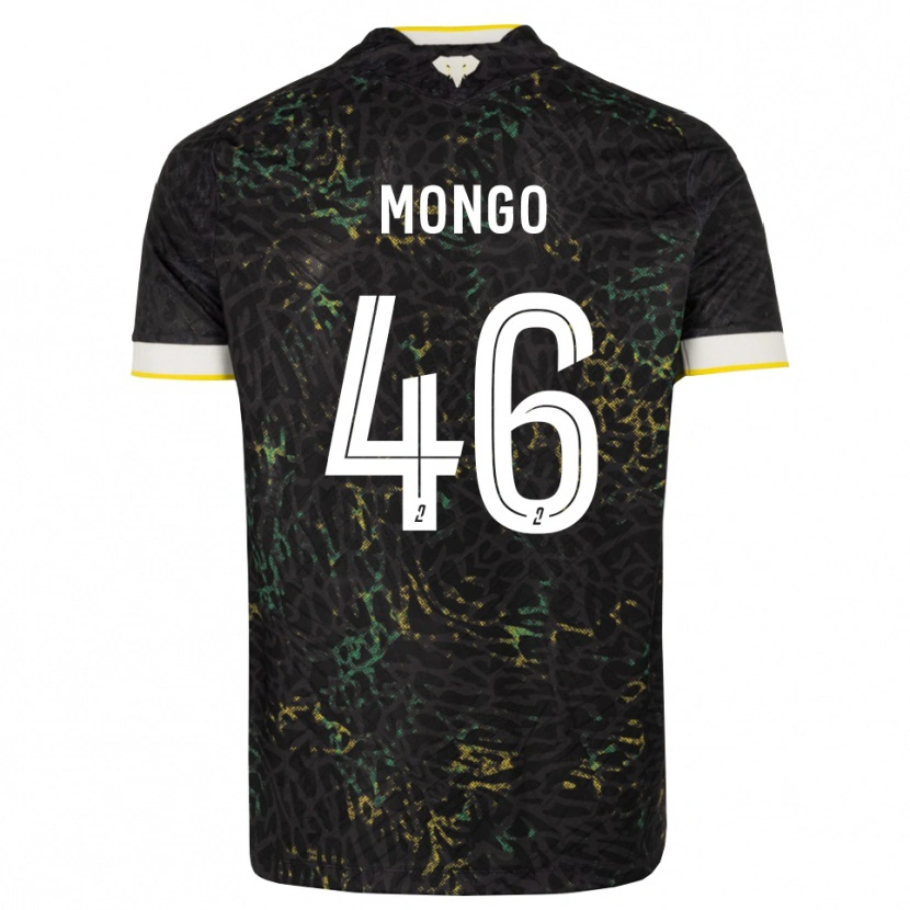 Danxen Homem Camisola Enzo Mongo #46 Preto Branco Amarelo Alternativa 2026/27 Camisa Brasil