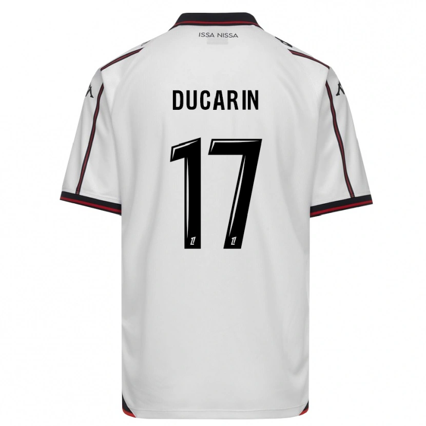 Danxen Homem Camisola Léa Ducarin #17 Preto Branco Alternativa 2026/27 Camisa Brasil