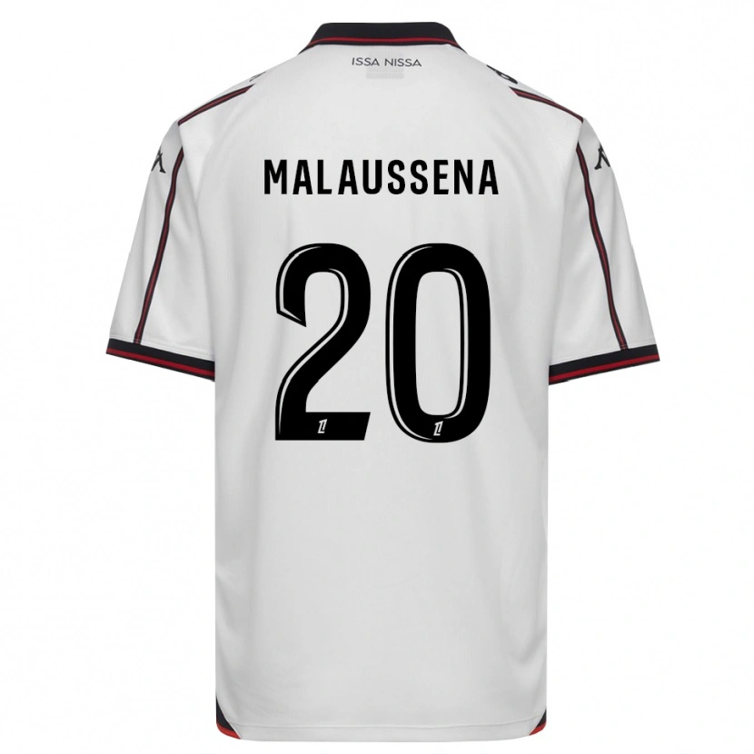Danxen Homem Camisola Angela Malaussena #20 Preto Branco Alternativa 2026/27 Camisa Brasil