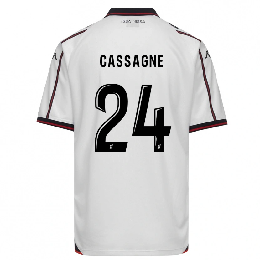 Danxen Homem Camisola Léa Cassagne #24 Preto Branco Alternativa 2026/27 Camisa Brasil