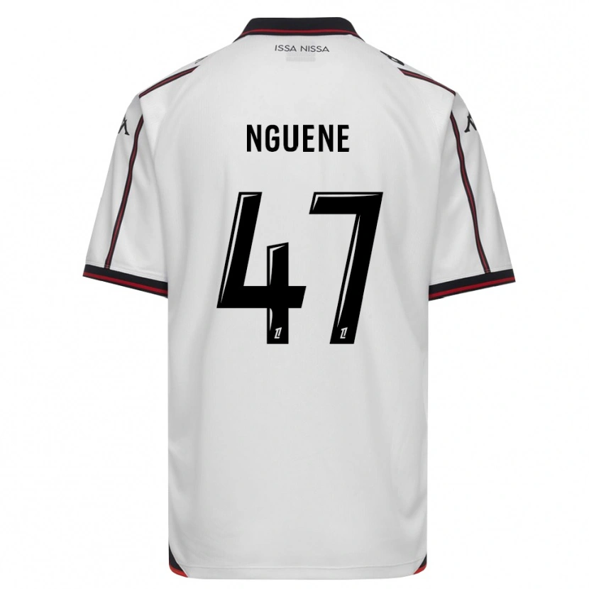 Danxen Homem Camisola Bernard Nguene #47 Preto Branco Alternativa 2026/27 Camisa Brasil