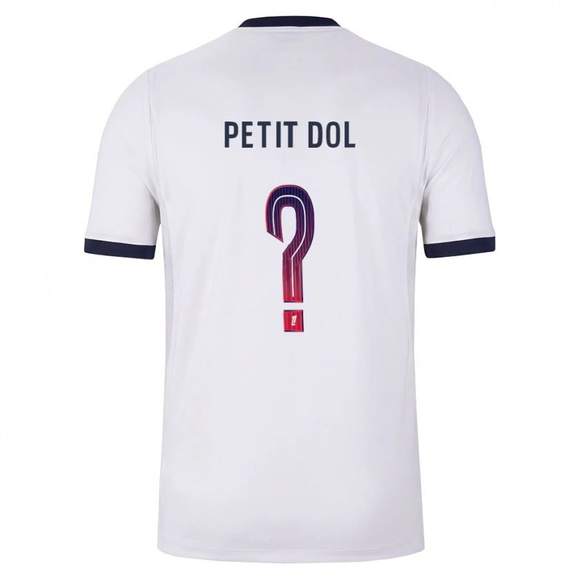Danxen Homem Camisola Mathieu Petit Dol #0 Branco Preto Vermelho Alternativa 2026/27 Camisa Brasil
