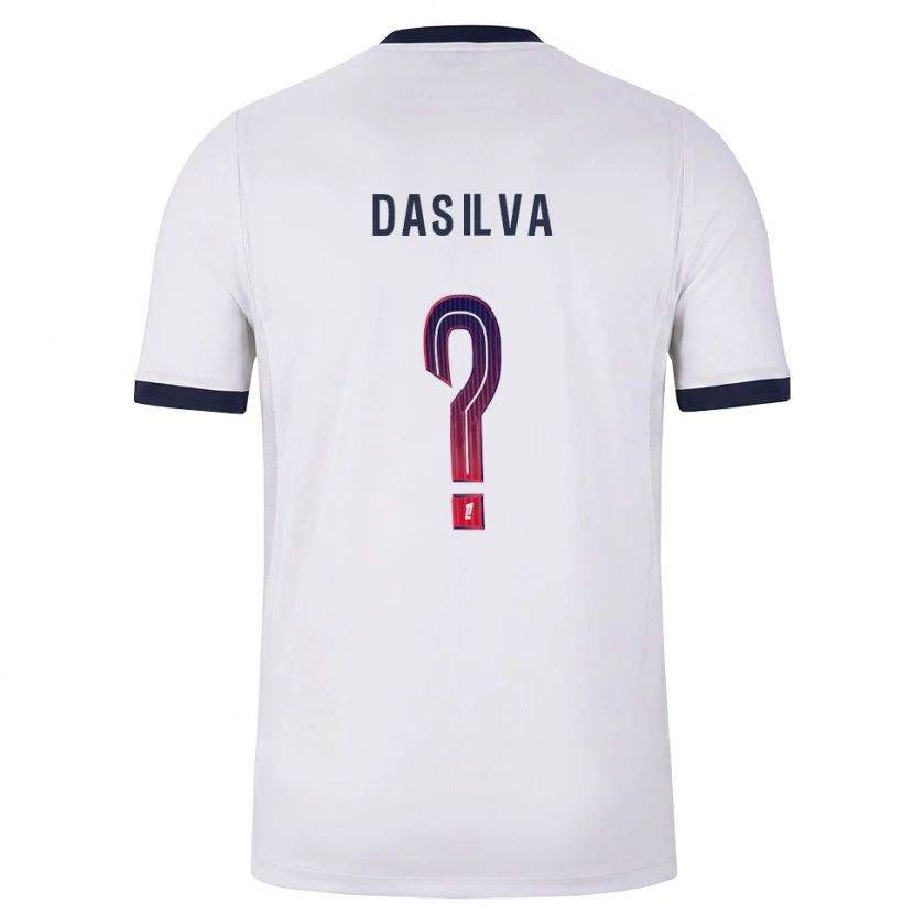 Danxen Homem Camisola Josué Dasilva #0 Branco Preto Vermelho Alternativa 2026/27 Camisa Brasil