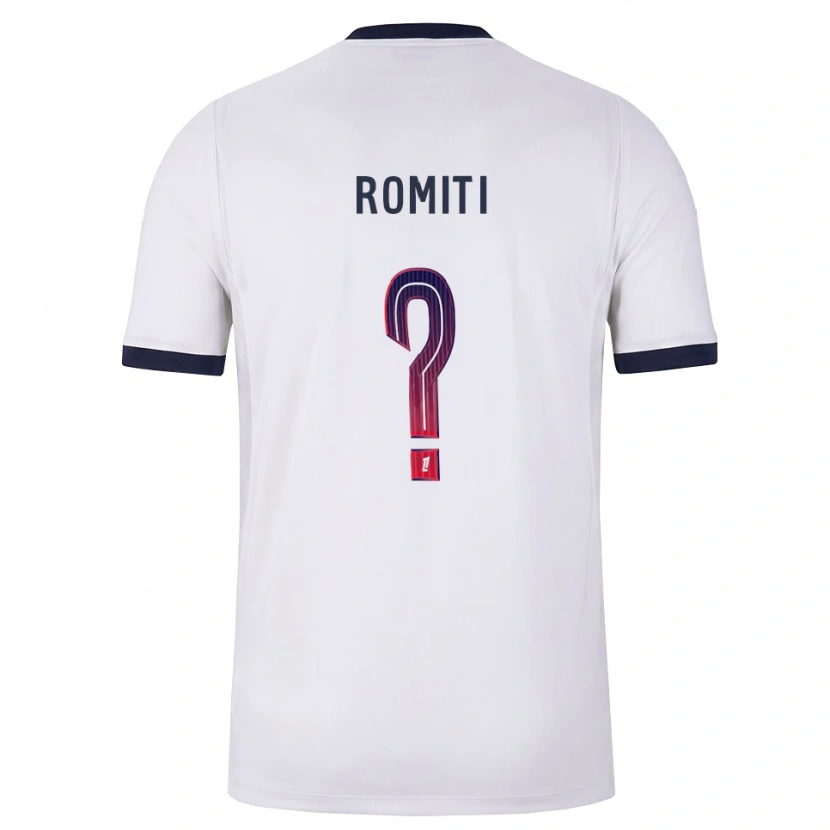 Danxen Homem Camisola Olivia Romiti #0 Branco Preto Vermelho Alternativa 2026/27 Camisa Brasil