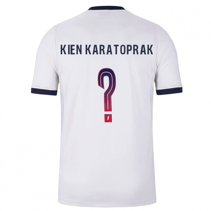 Danxen Homem Camisola Kenan Kien Karatoprak #0 Branco Preto Vermelho Alternativa 2026/27 Camisa Brasil