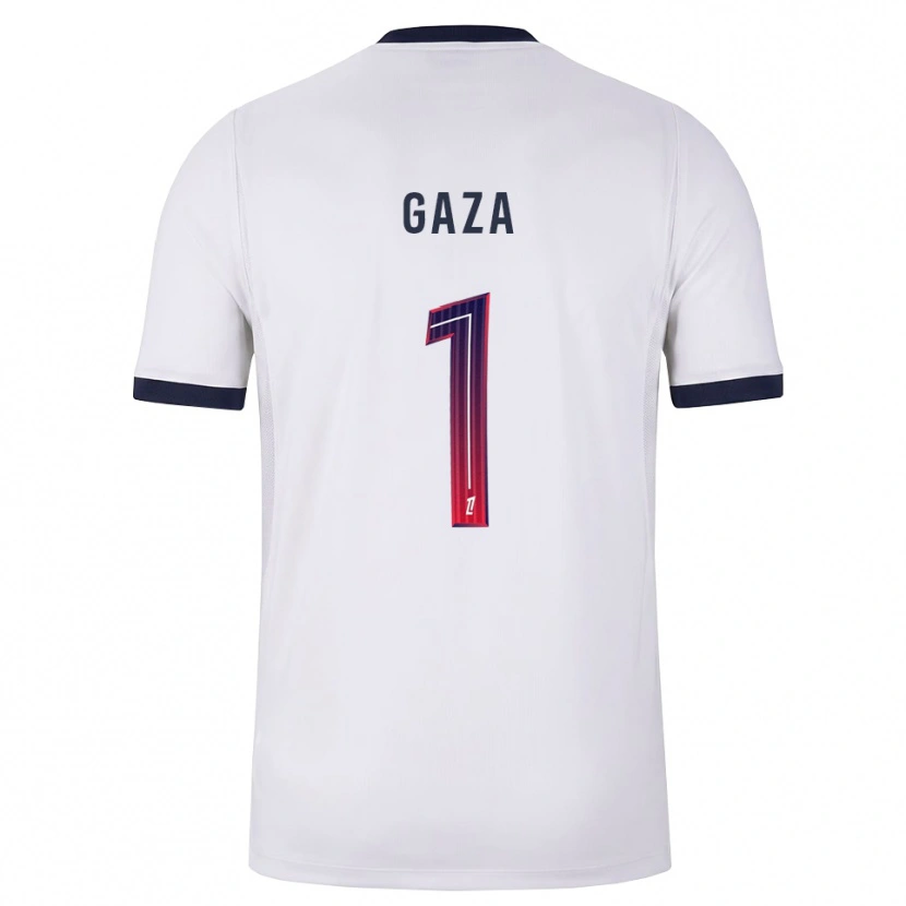 Danxen Homem Camisola Johnny Gaza #1 Branco Preto Vermelho Alternativa 2026/27 Camisa Brasil