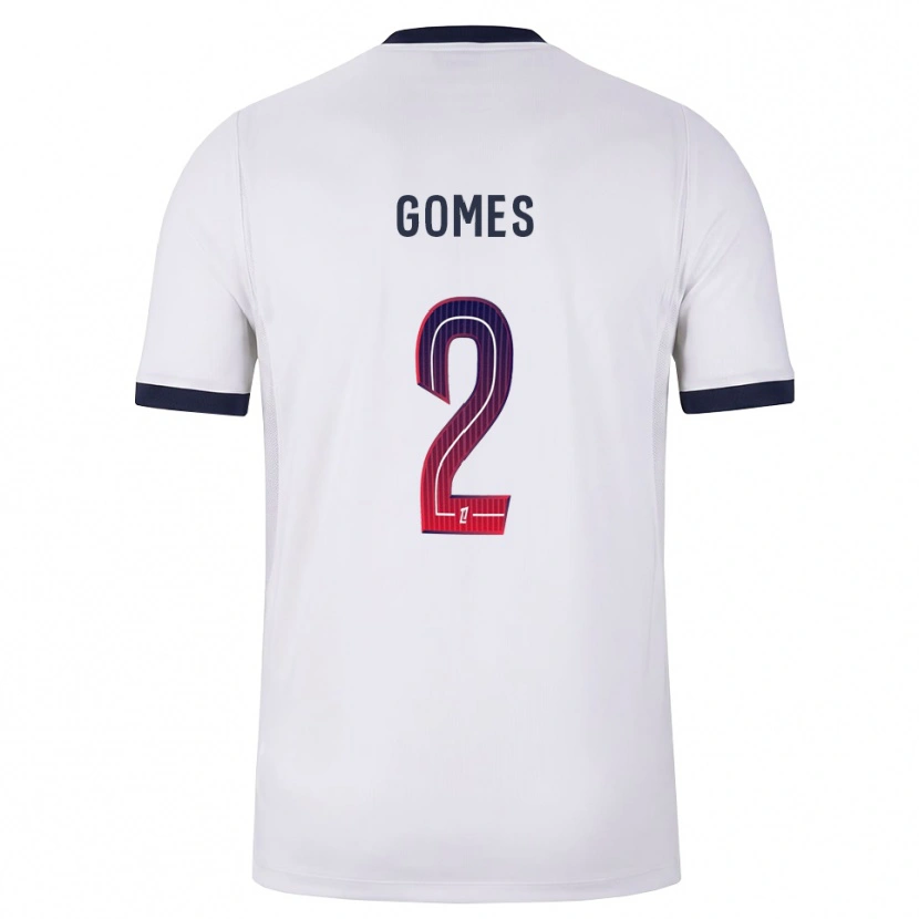 Danxen Homem Camisola Nicolas Gomes #2 Branco Preto Vermelho Alternativa 2026/27 Camisa Brasil