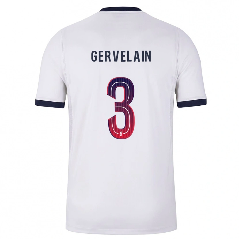 Danxen Homem Camisola Jordan Gervelain #3 Branco Preto Vermelho Alternativa 2026/27 Camisa Brasil