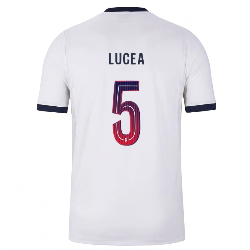 Danxen Homem Camisola Dimitri Lucea #5 Branco Preto Vermelho Alternativa 2026/27 Camisa Brasil