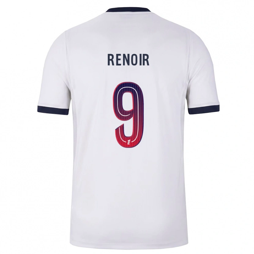Danxen Homem Camisola Eddrick Renoir #9 Branco Preto Vermelho Alternativa 2026/27 Camisa Brasil